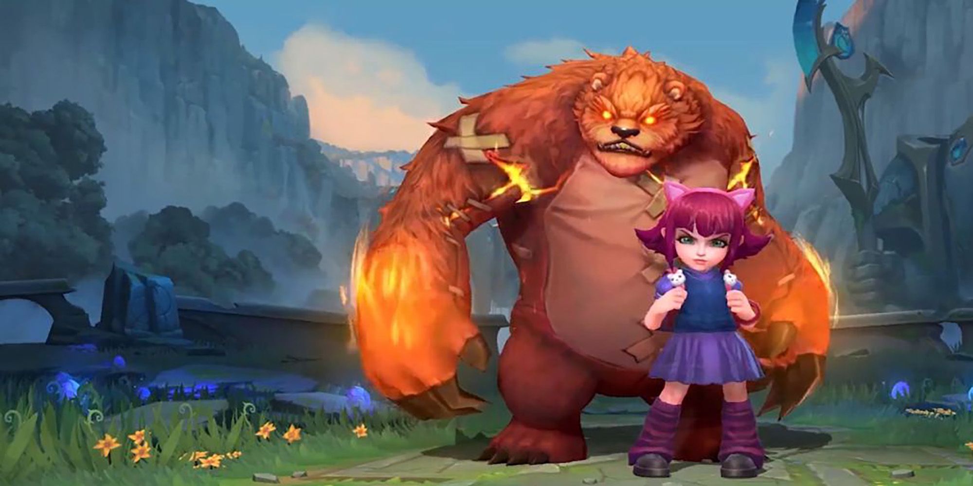 Tibbers In League Of Legends Artwork