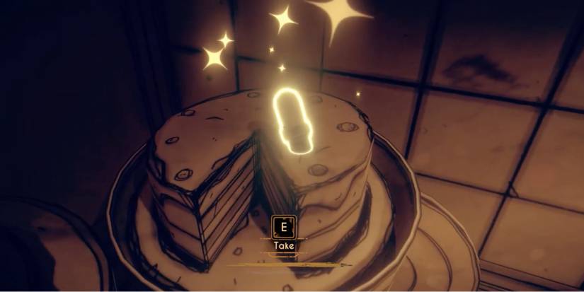 Player finds a fuse on top of a cake