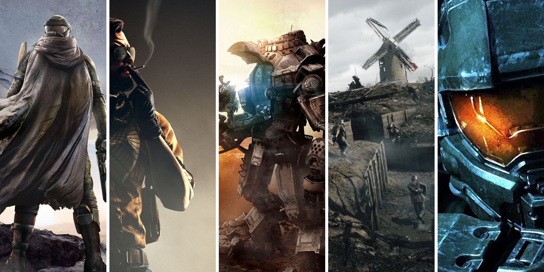 Best FPS Games Battlefield Halo Titanfall 2 CS GO Destiny 2