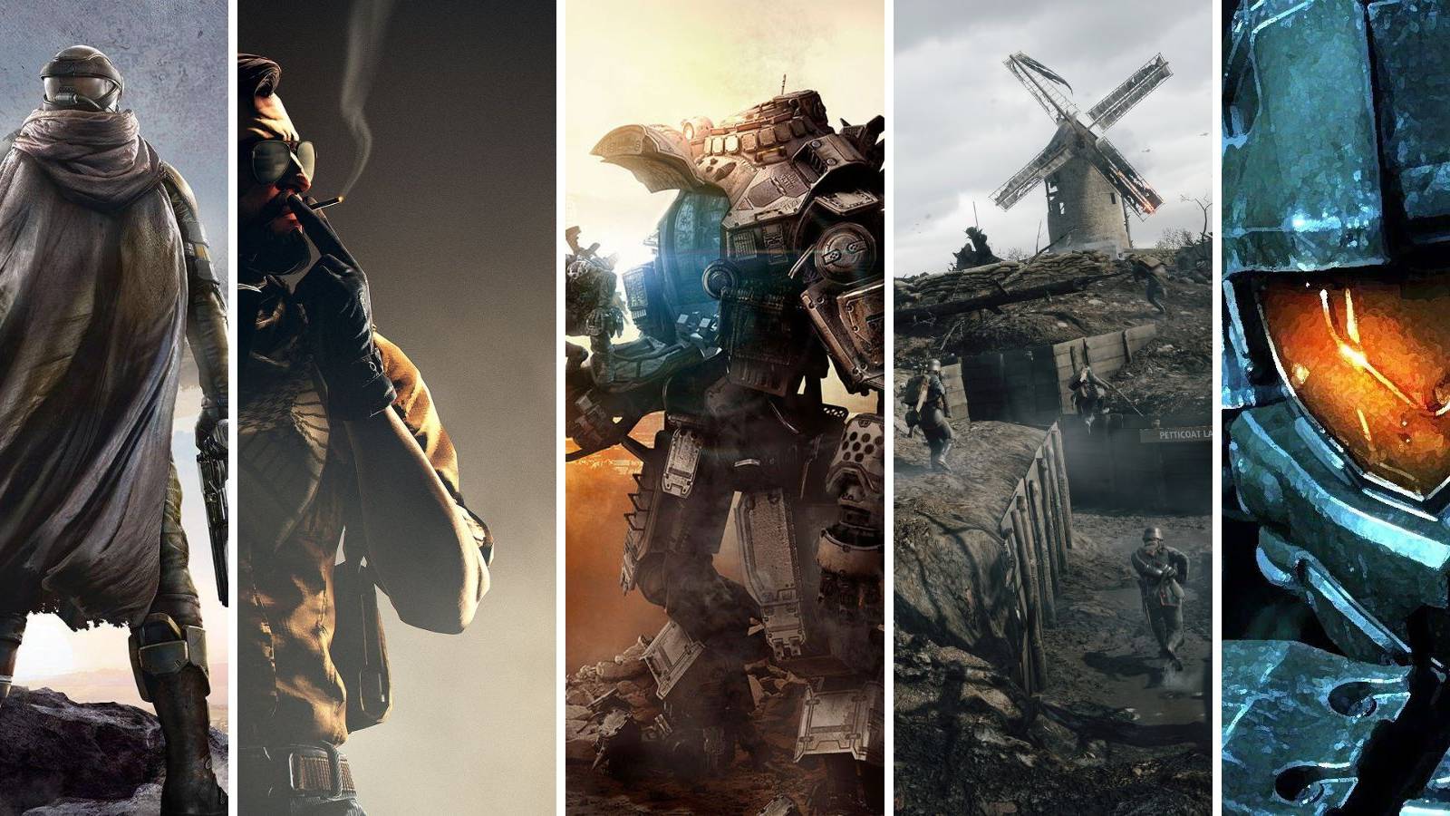 Best FPS Games Battlefield Halo Titanfall 2 CS GO Destiny 2