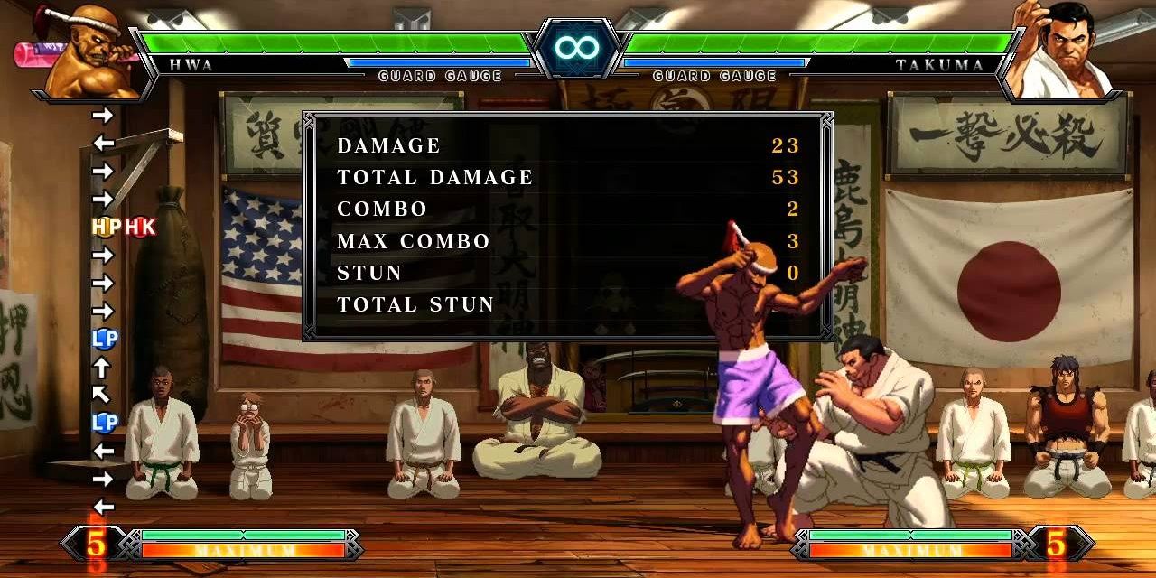 Best Fighting Game Training Modes- KOF XIII