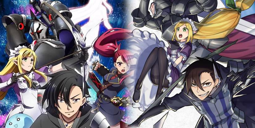 Black Summoner - Main Cast Together Comparing Anime And Manga Side By Side