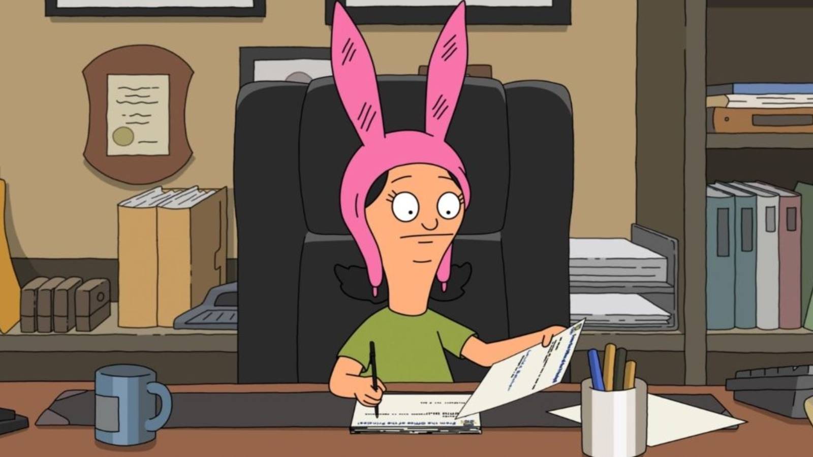 Louise Belcher in Bob's Burgers