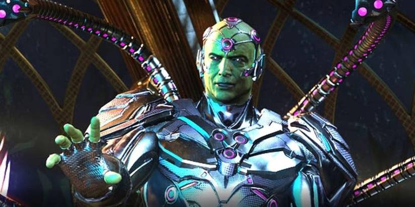 Brainiac is in Injustice 2 as a story boss