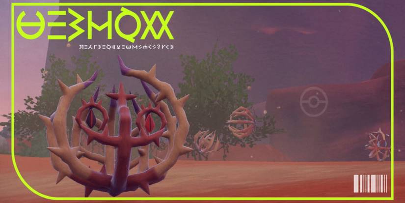 The pokedex cover for Brambleghast in Pokemon Scarlet and Violet