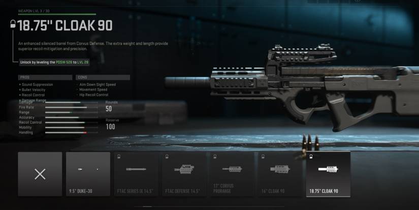 Call Of Duty Modern Warfare II (2022) 18.75 Cloak 90