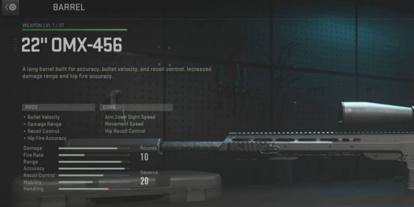 Call Of Duty Modern Warfare II (2022) 22 OMX-456 Attachment