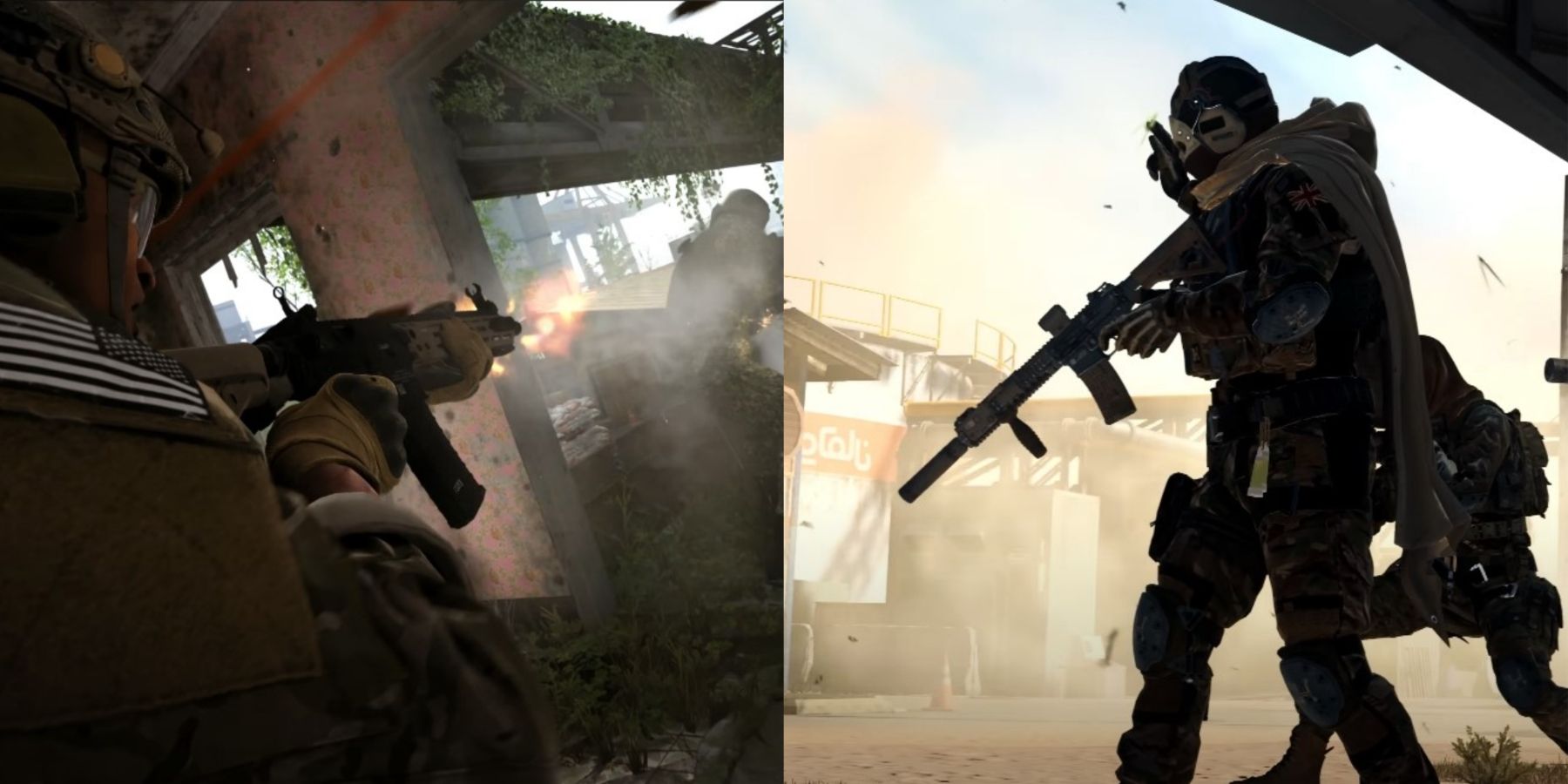 Call Of Duty Modern Warfare II (2022) Best Battle Rifles Collage
