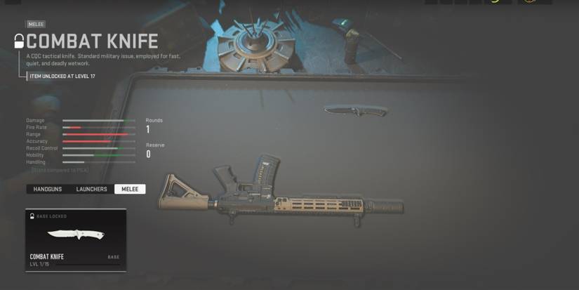 Call Of Duty Modern Warfare II (2022) Combat Knife Secondary Weapon