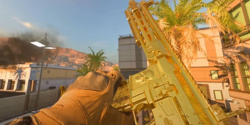 Call Of Duty Modern Warfare II (2022) Gold M4 Gun