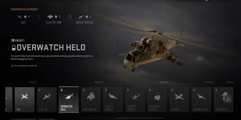 Call Of Duty Modern Warfare II (2022) Overwatch Helo