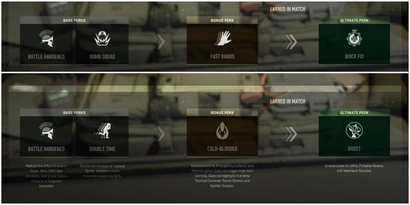 Call of Duty Modern Warfare 2 Perks TAQ-56