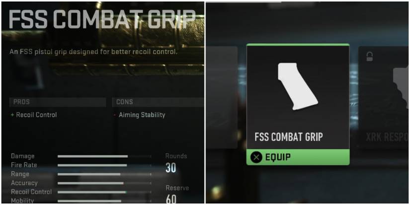 Call of Duty Modern Warfare 2 TAQ-56 Rear Grip