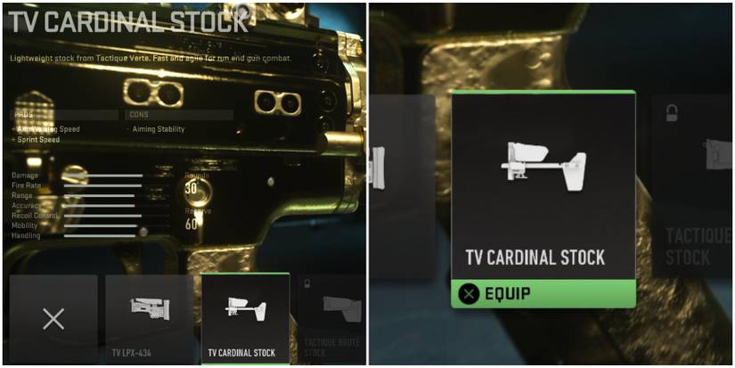 Call of Duty Modern Warfare 2 TAQ-56 Stock