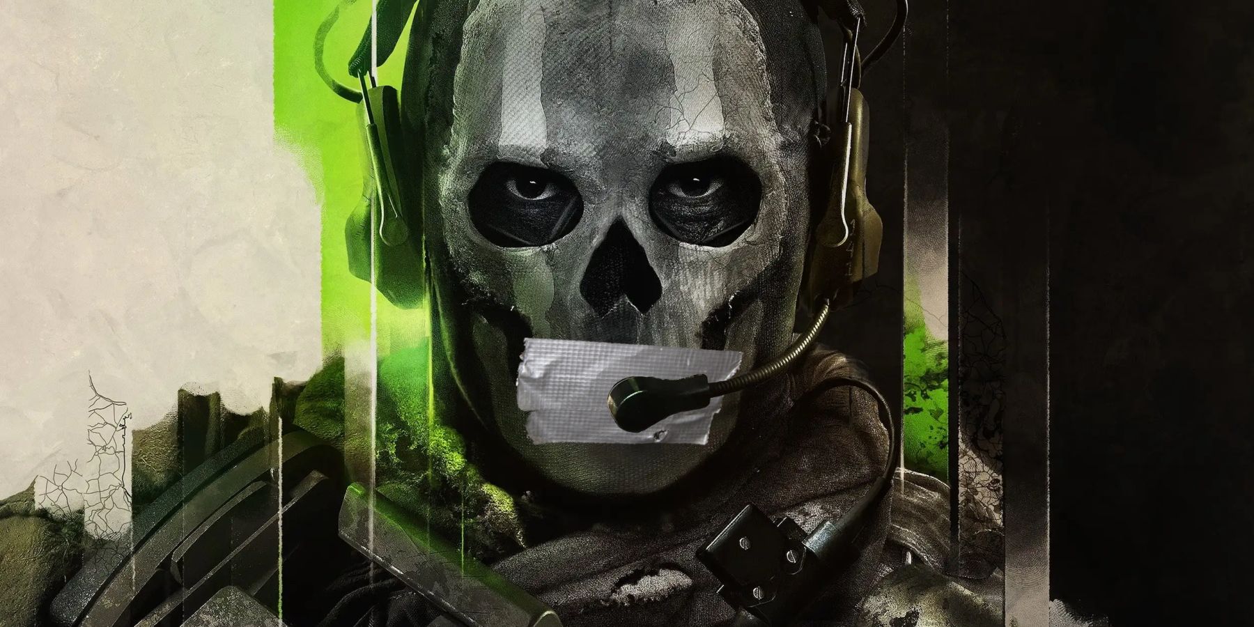 Call of Duty Modern Warfare 2 operator with duct tape on their mouth