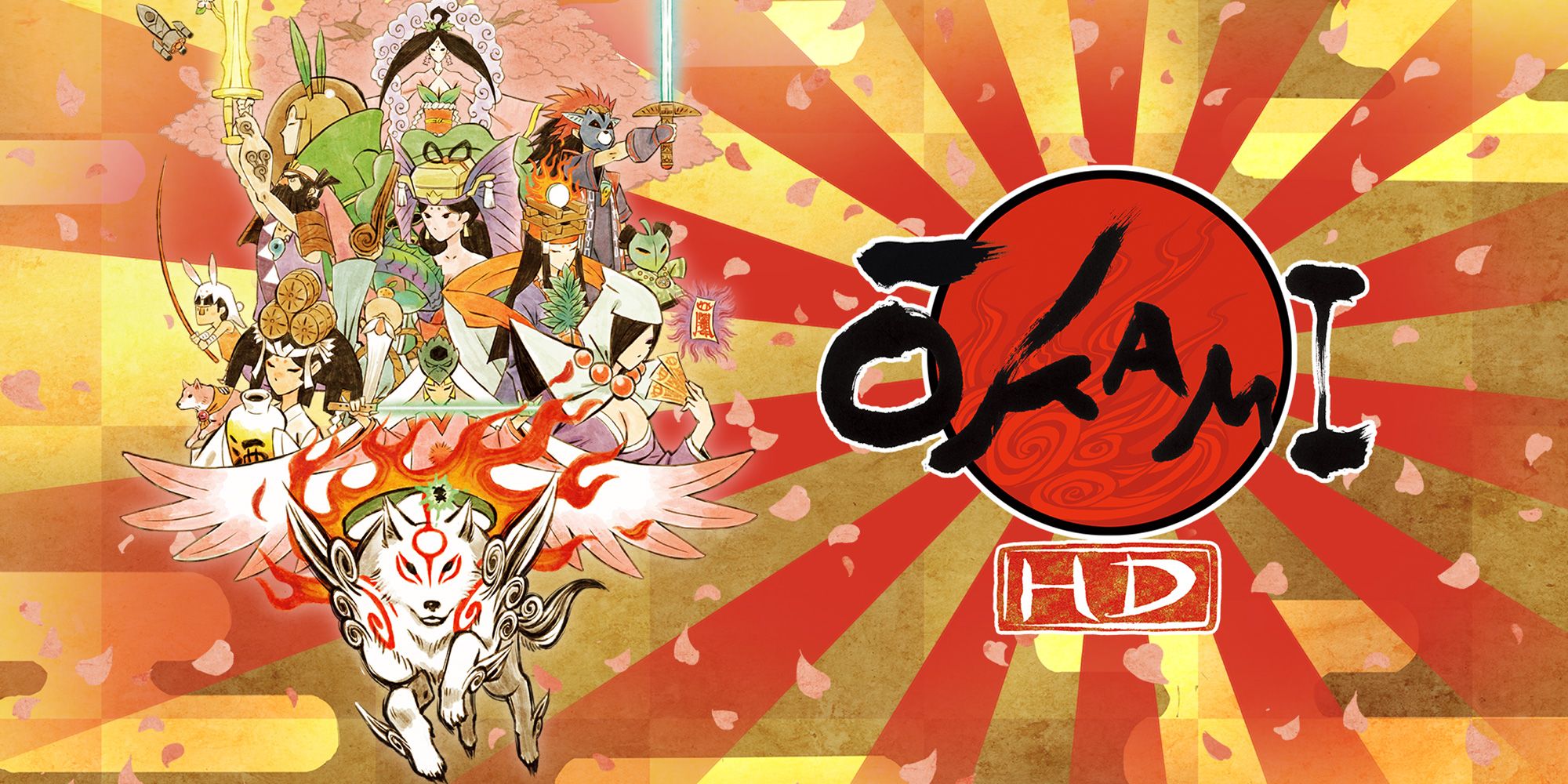 A poster for Okami