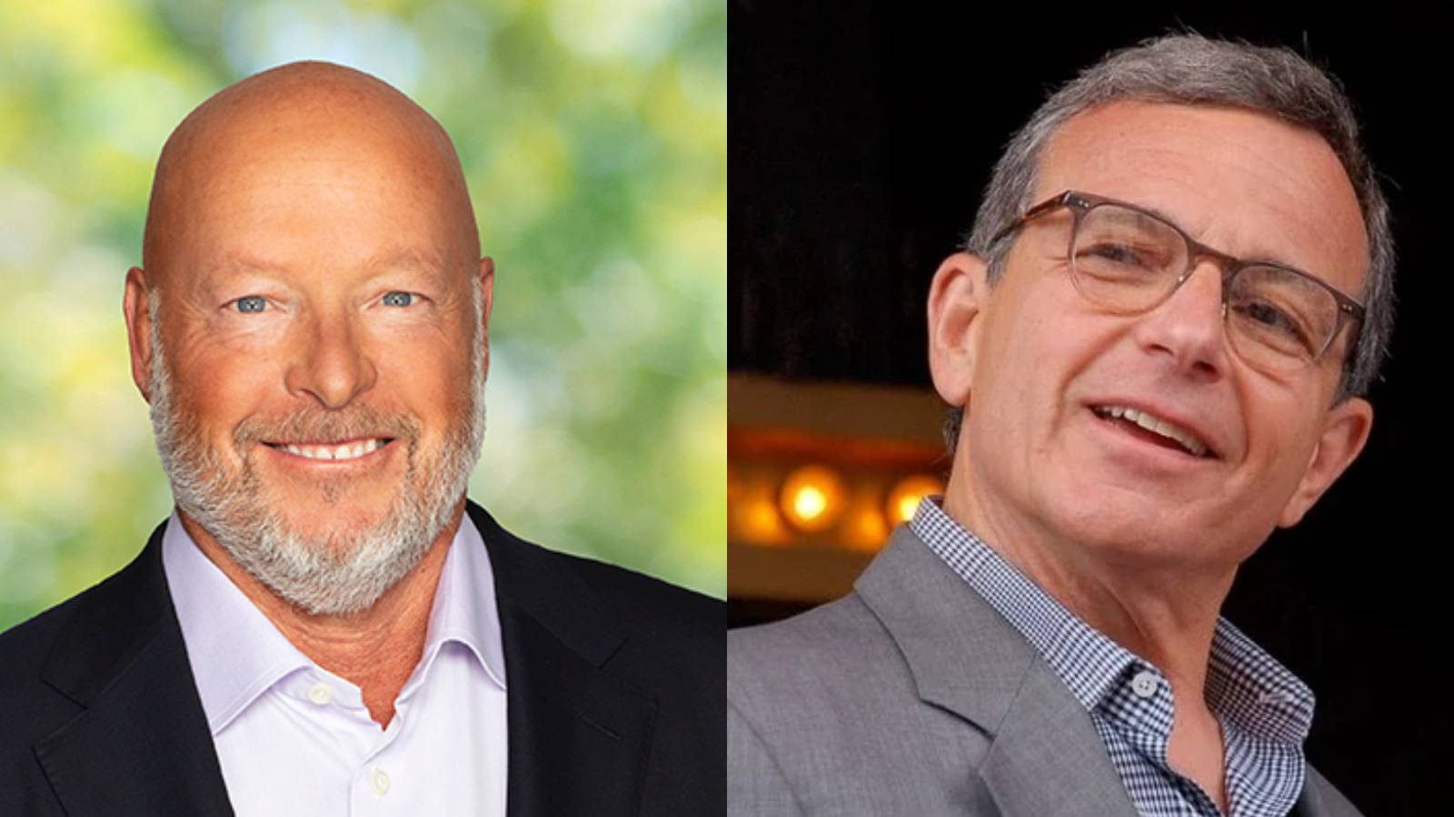 Bob Iger Disney CEO Bob Chapek