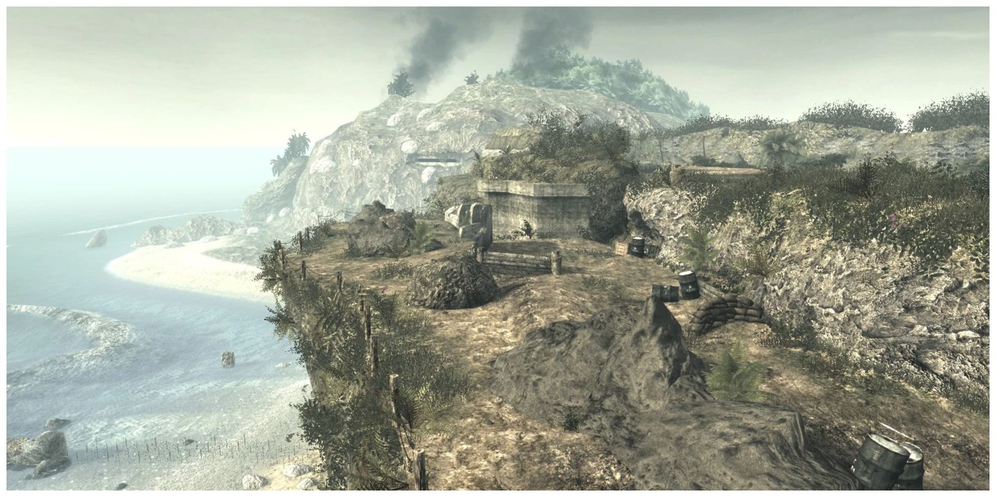 Cliffside call of duty world at war multiplayer map