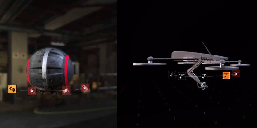 Cluster Seeker Mine and Striker Drone