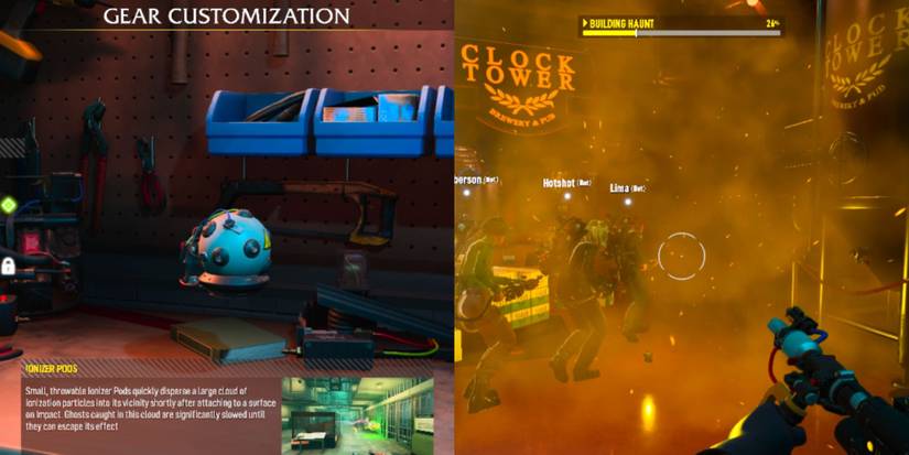 Ionizer Pods Gadget In Ghostbusters: Spirits Unleashed