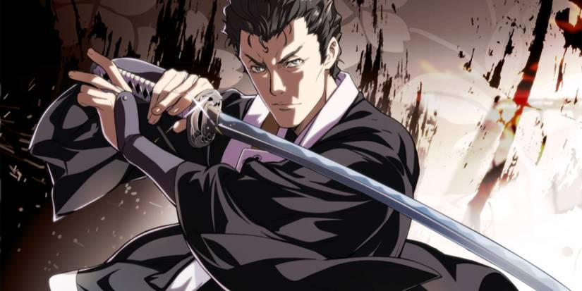 onihei character holding a katana