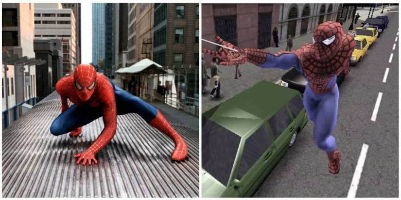 Spider-Man 2 The Movie, Spider-Man 2 PS2 Video Game Gameplay