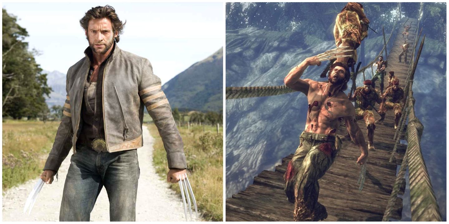 Hugh Jackman As Wolverine in X-Men Origins: Wolverine, X-Men Origins: Wolverine Video Gameplay