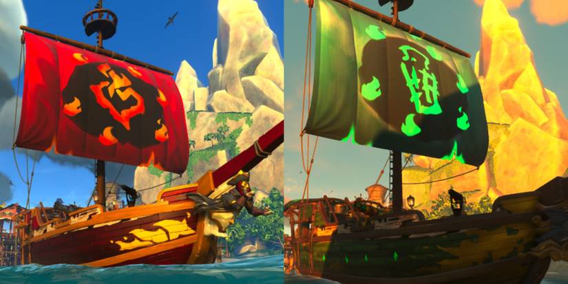 Reaper And Belle Ritual Sails Rewards Adventure 9 Return Of The Damned Sea Of Thieves