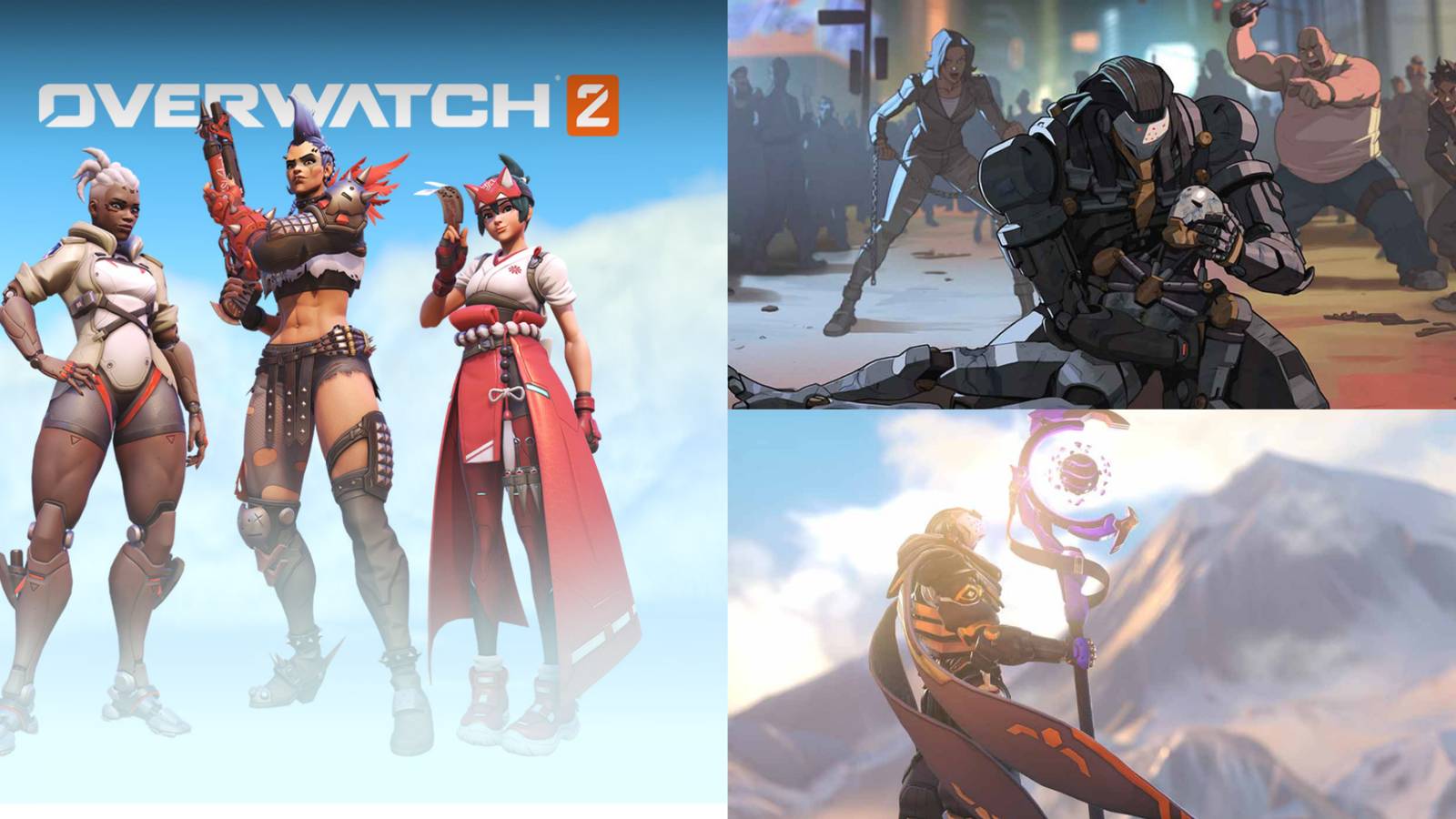 Overwatch 2 art and Ramattra reveal