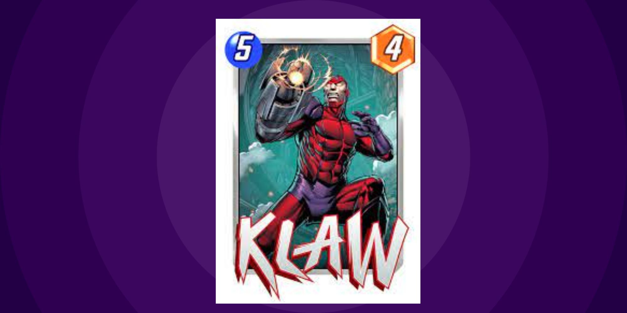 klaw card in marvel snap