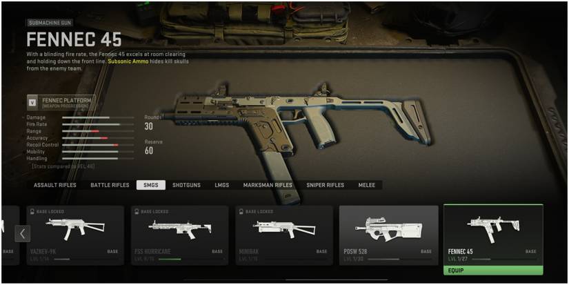 Modern Warfare 2 Fennec 45