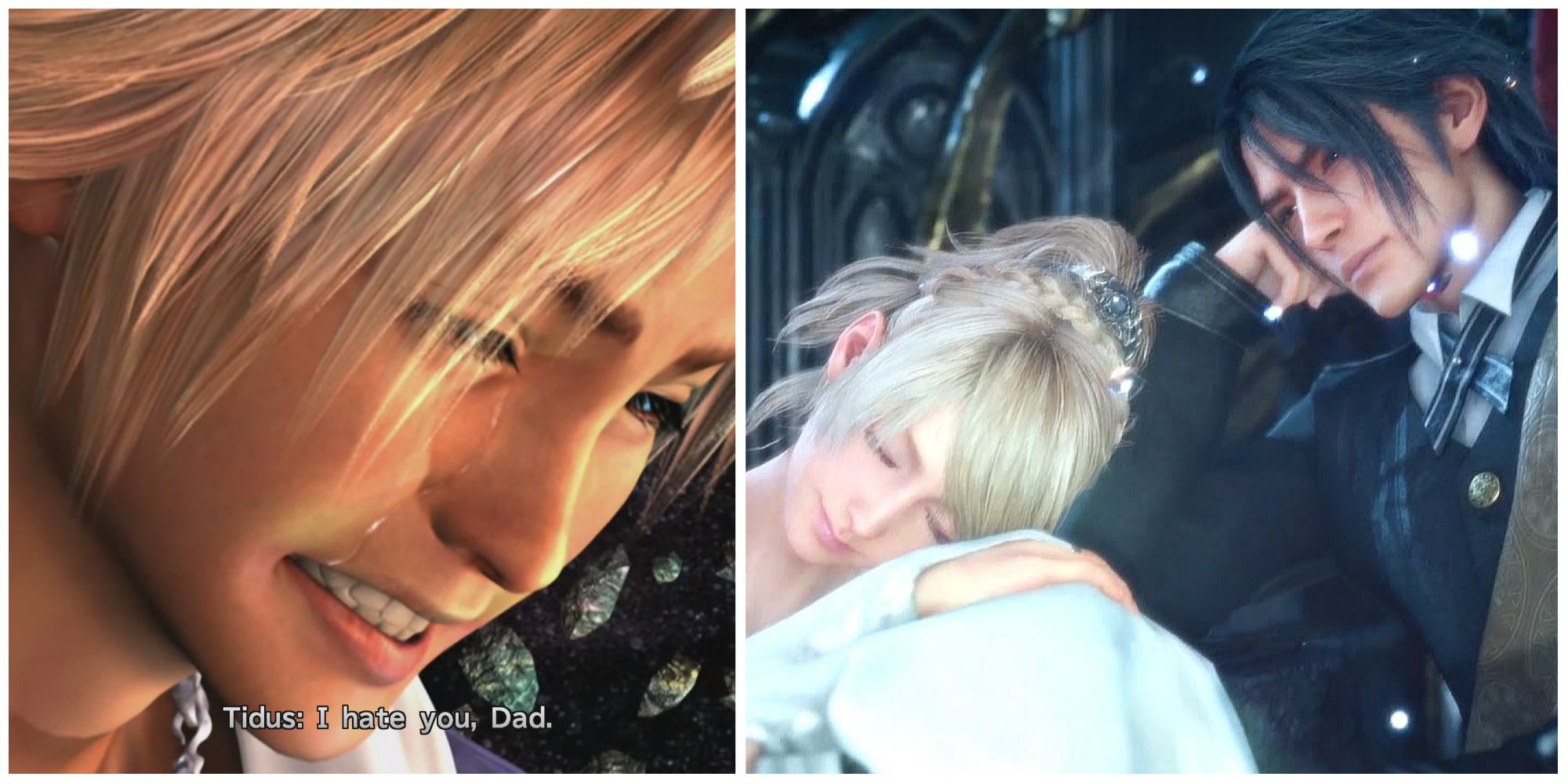 Final Fantasy: 5 Most Cathartic Moments In The Games Tidus Lunafreya Noctis