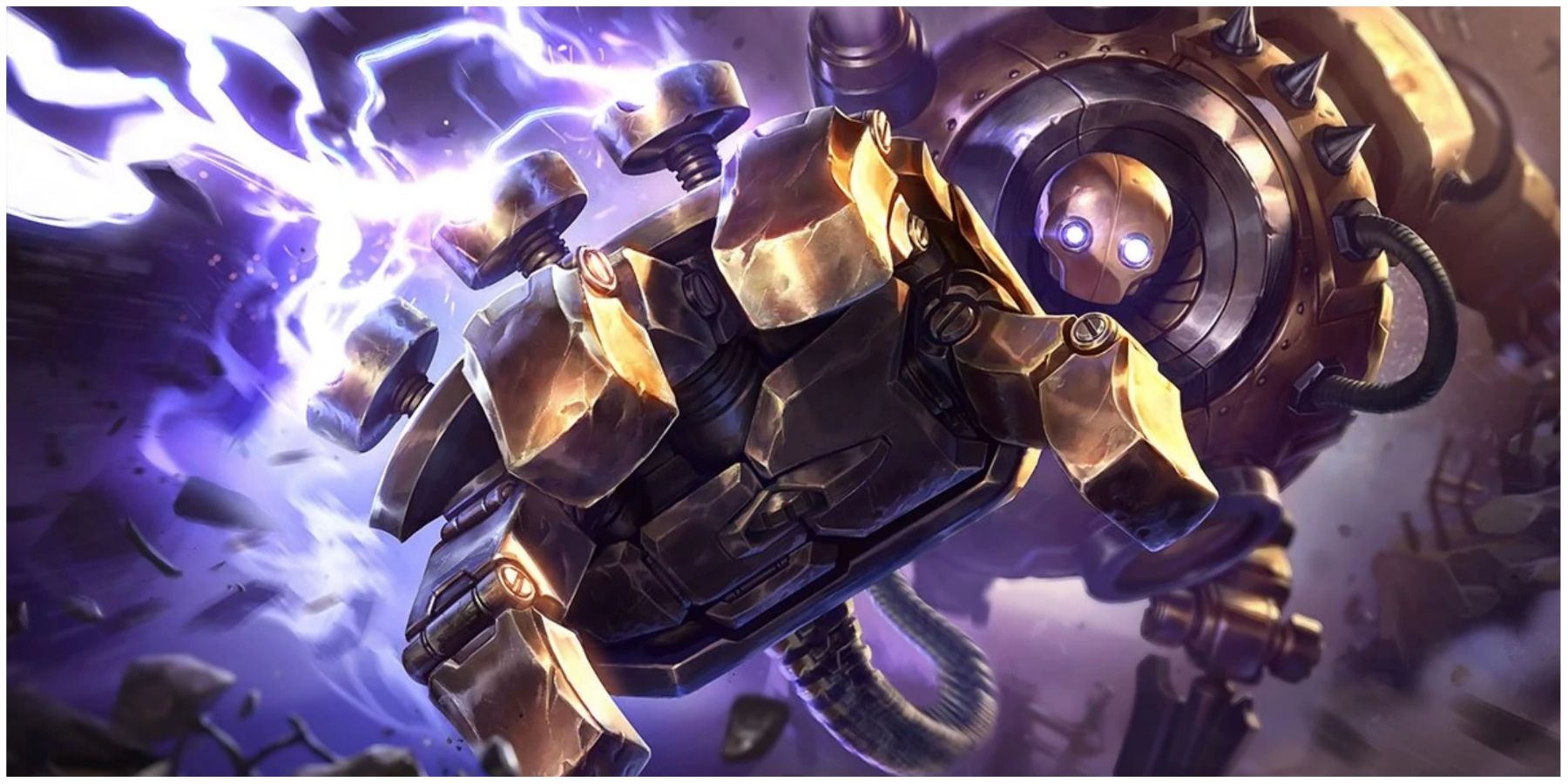 League of Legends Blitzcrank Attempting To Pull Someone