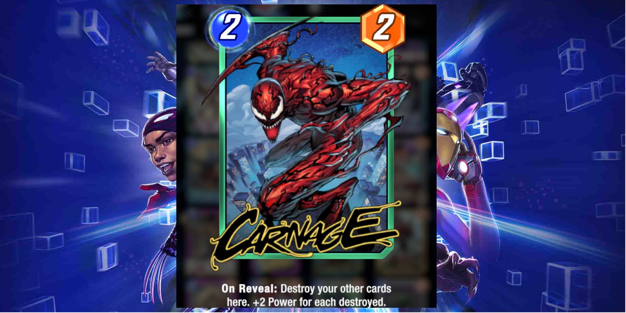 carnage card in marvel snap