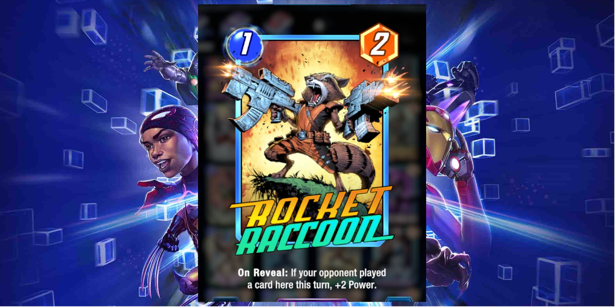 rocket raccoon in marvel snap