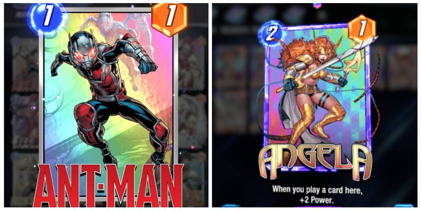 ant man and angela in marvel snap infinity rarity
