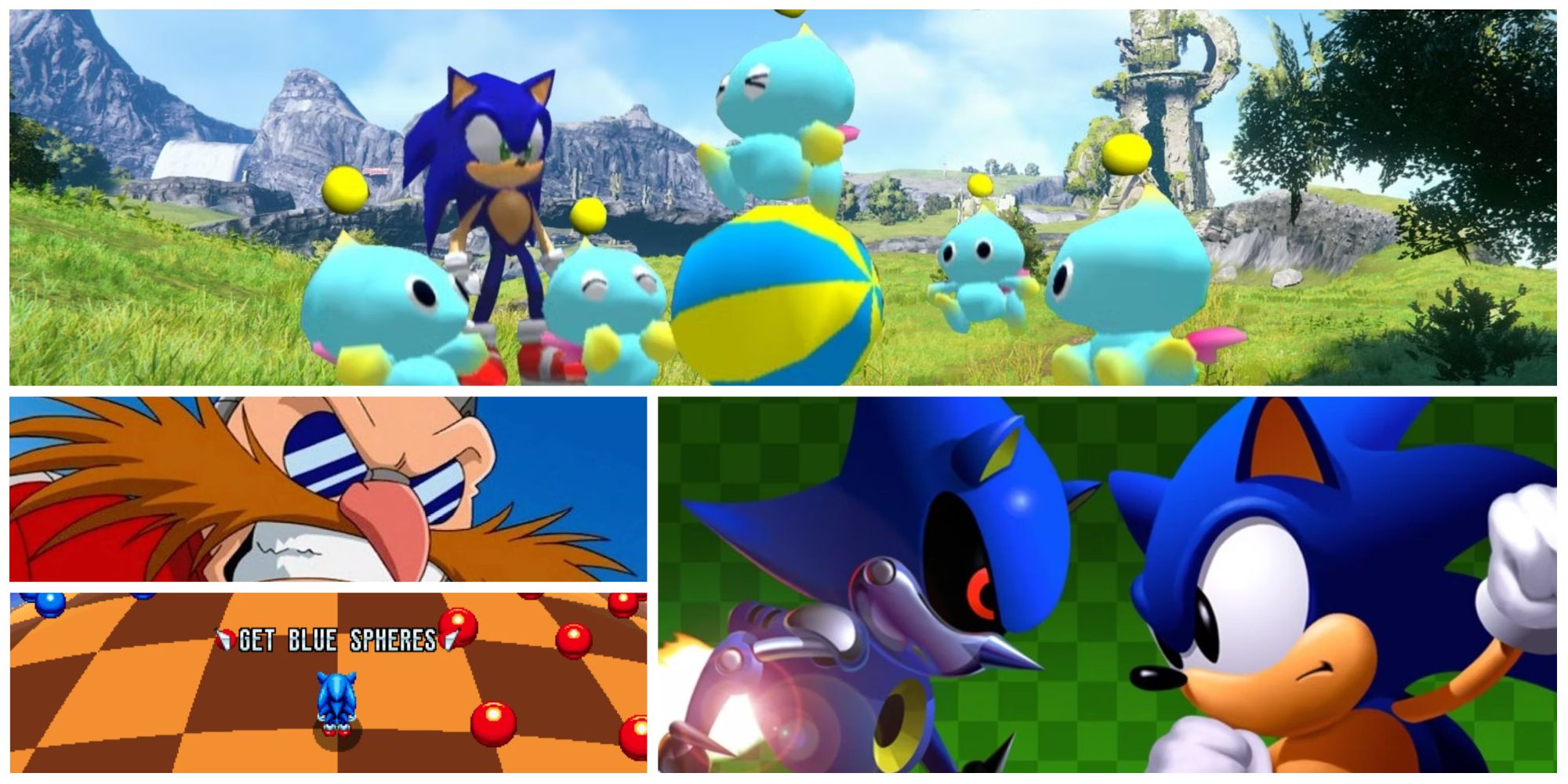 SONIC games, eggman, chao garden