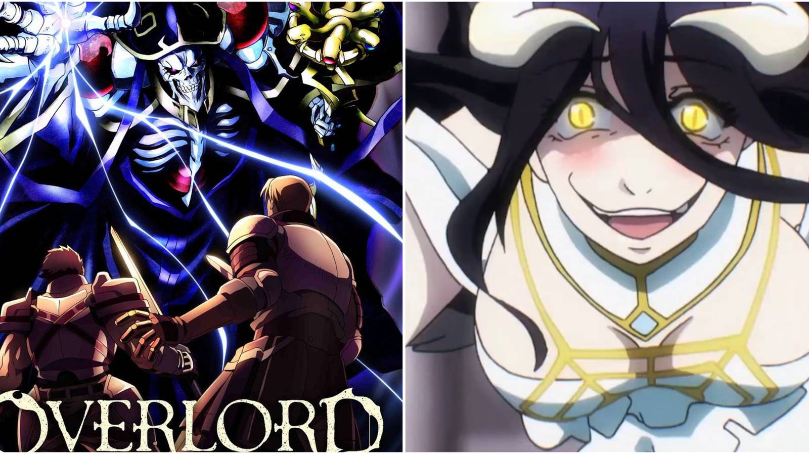 Overlord Ainz Showing Power and Albedo Jumping