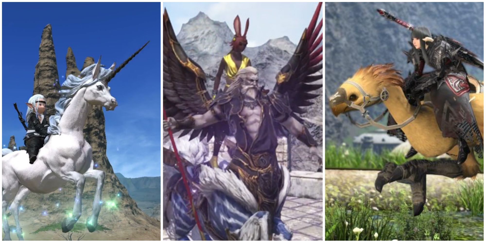 Final Fantasy XIV Mounts