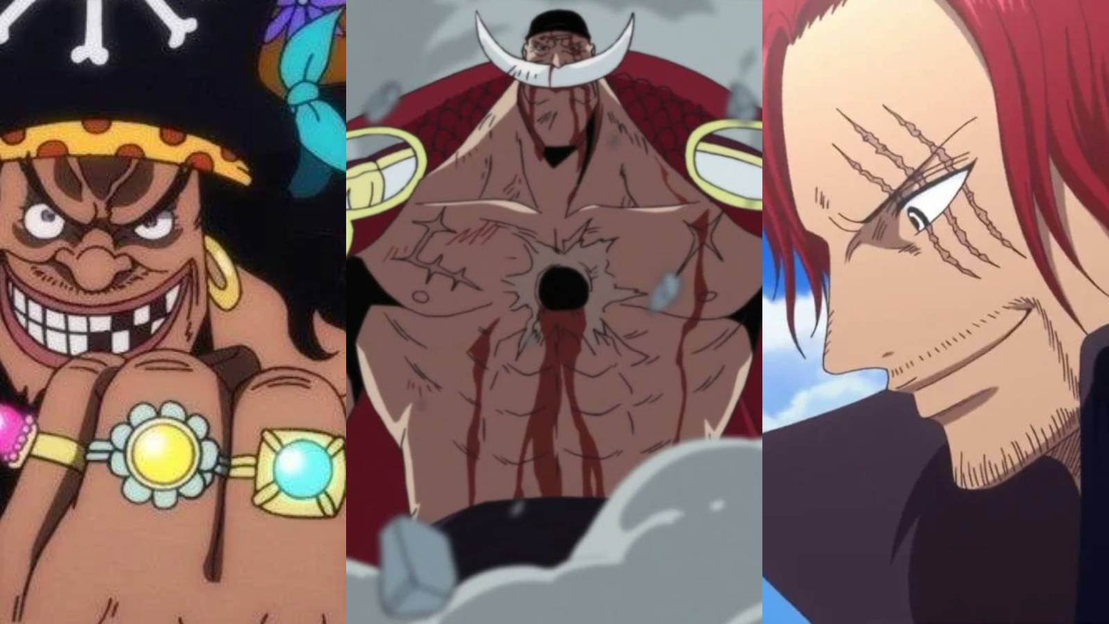 Blackbeard Whitebeard Shanks