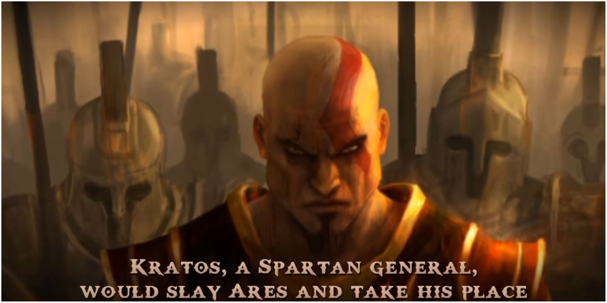 God of War Ragnarok Kratos as a Spartan