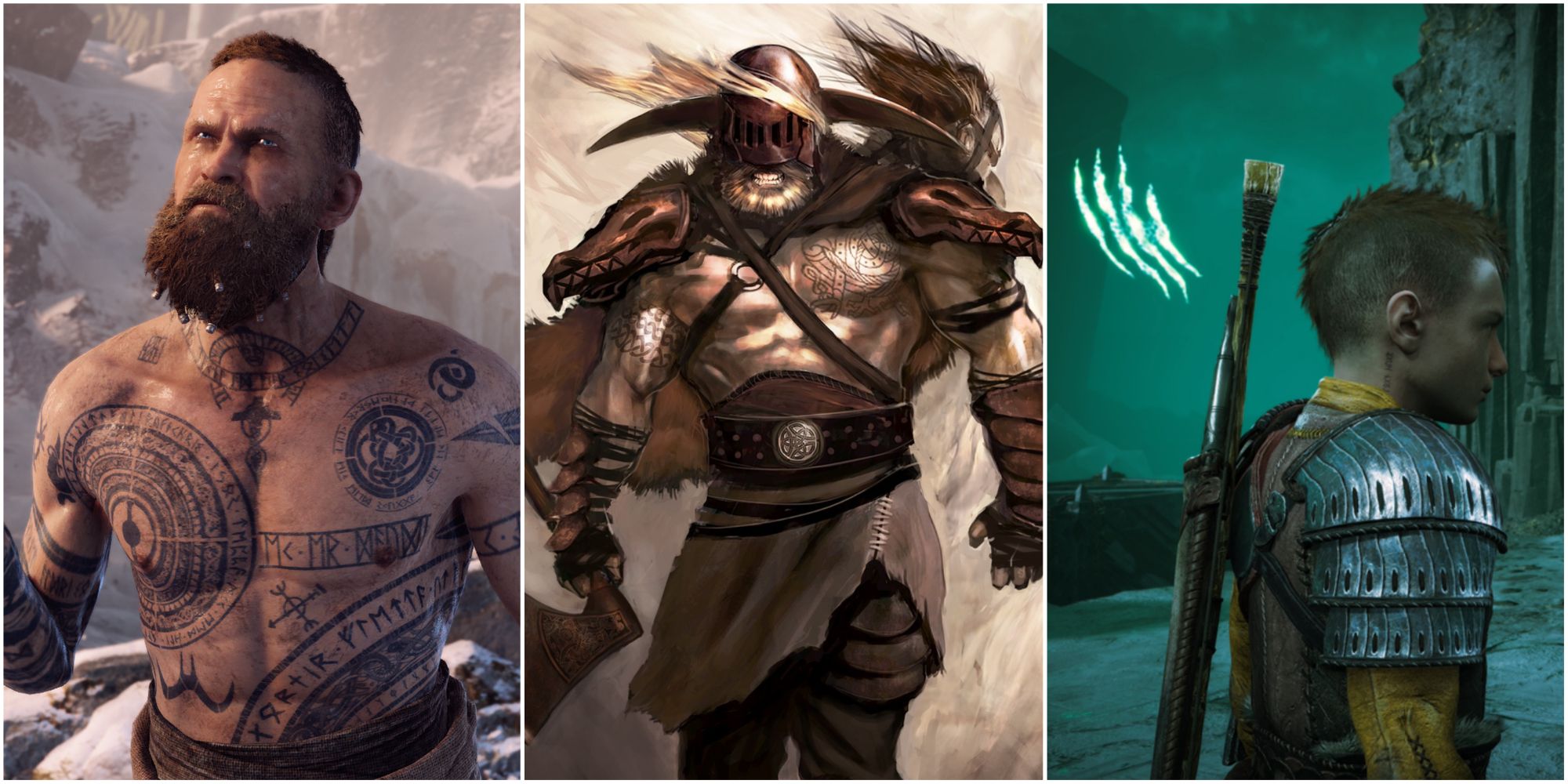 God of War Ragnarok: Odin and Heimdall vs Thor, Freya,Baldur,Magni