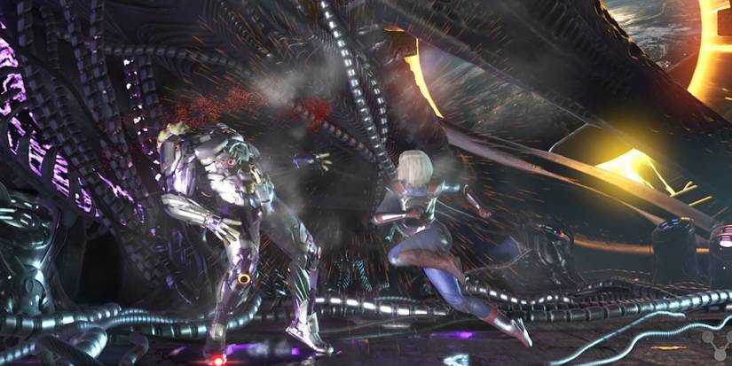 Combat in progress in Injustice 2