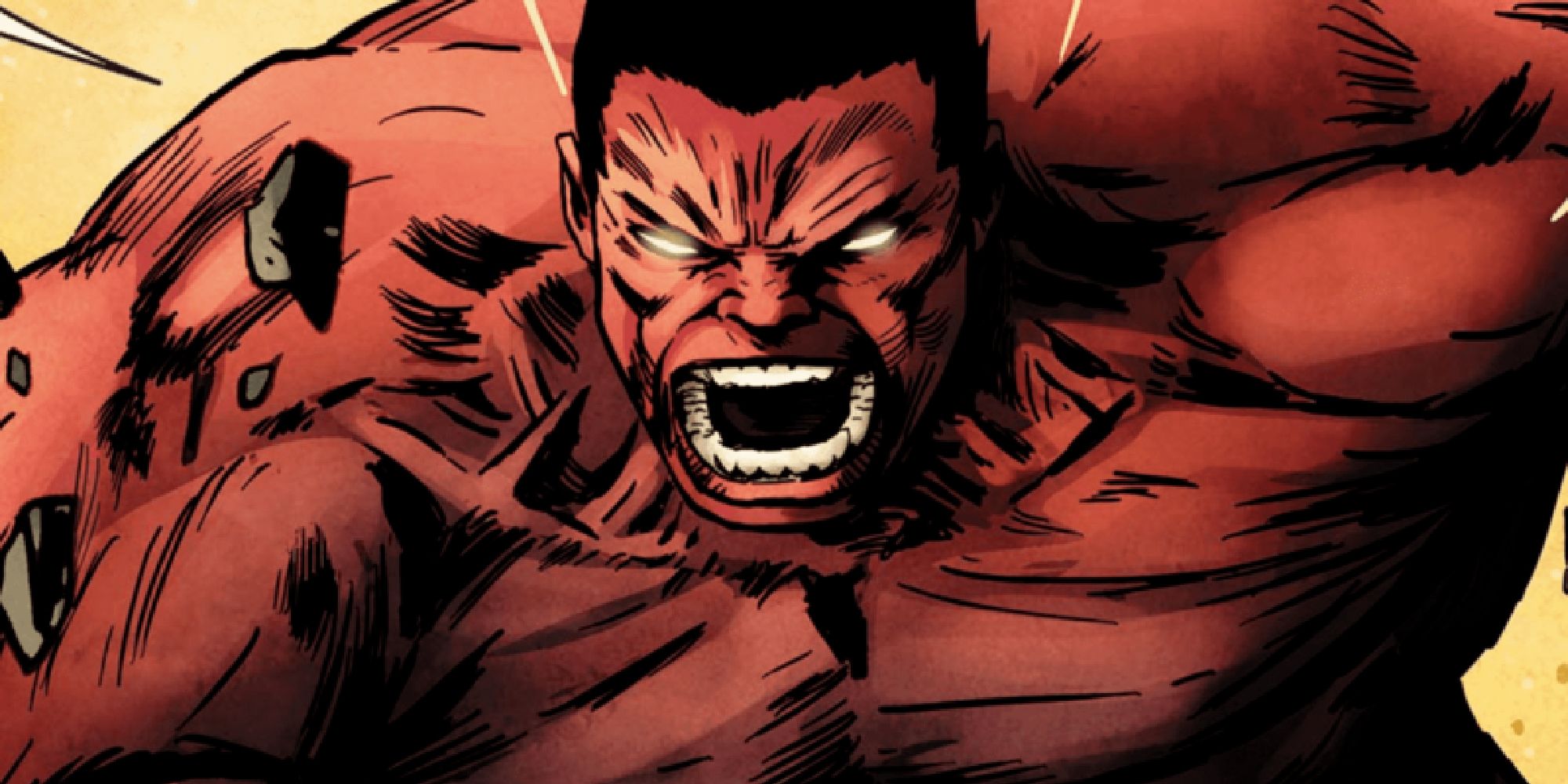 The Red Hulk in the comics