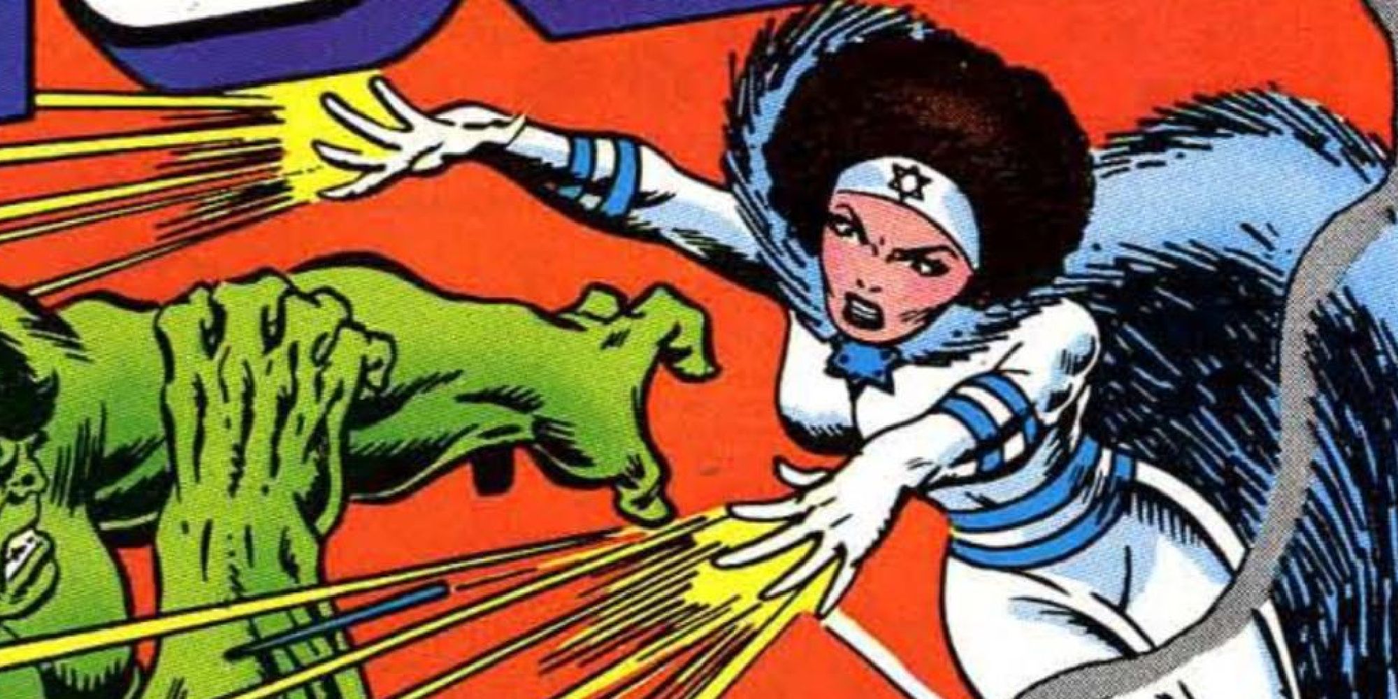 Sabra attacking The Hulk in the comics