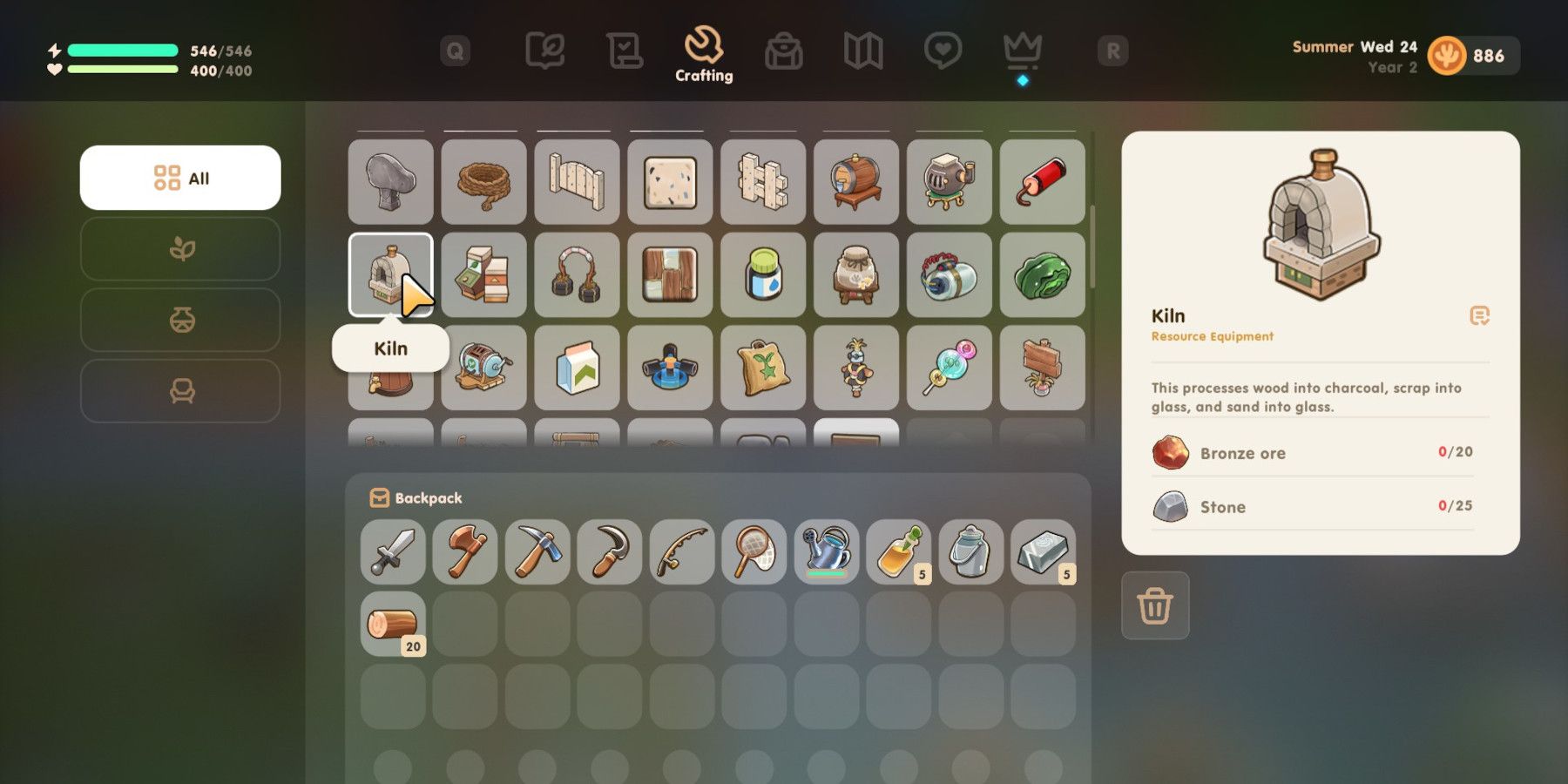 Coral Island How to Get Bronze, Silver, and Gold Ore