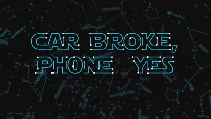 Courage the Cowardly Dog Car Broke Phone Yes Title Card