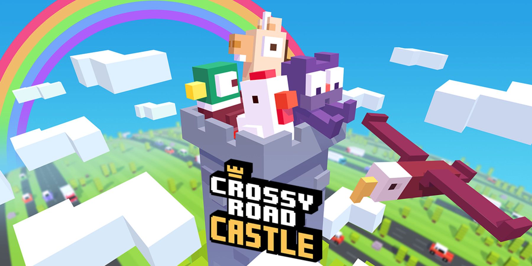 Crossy Road Castle Apple Arcade Multiplayer