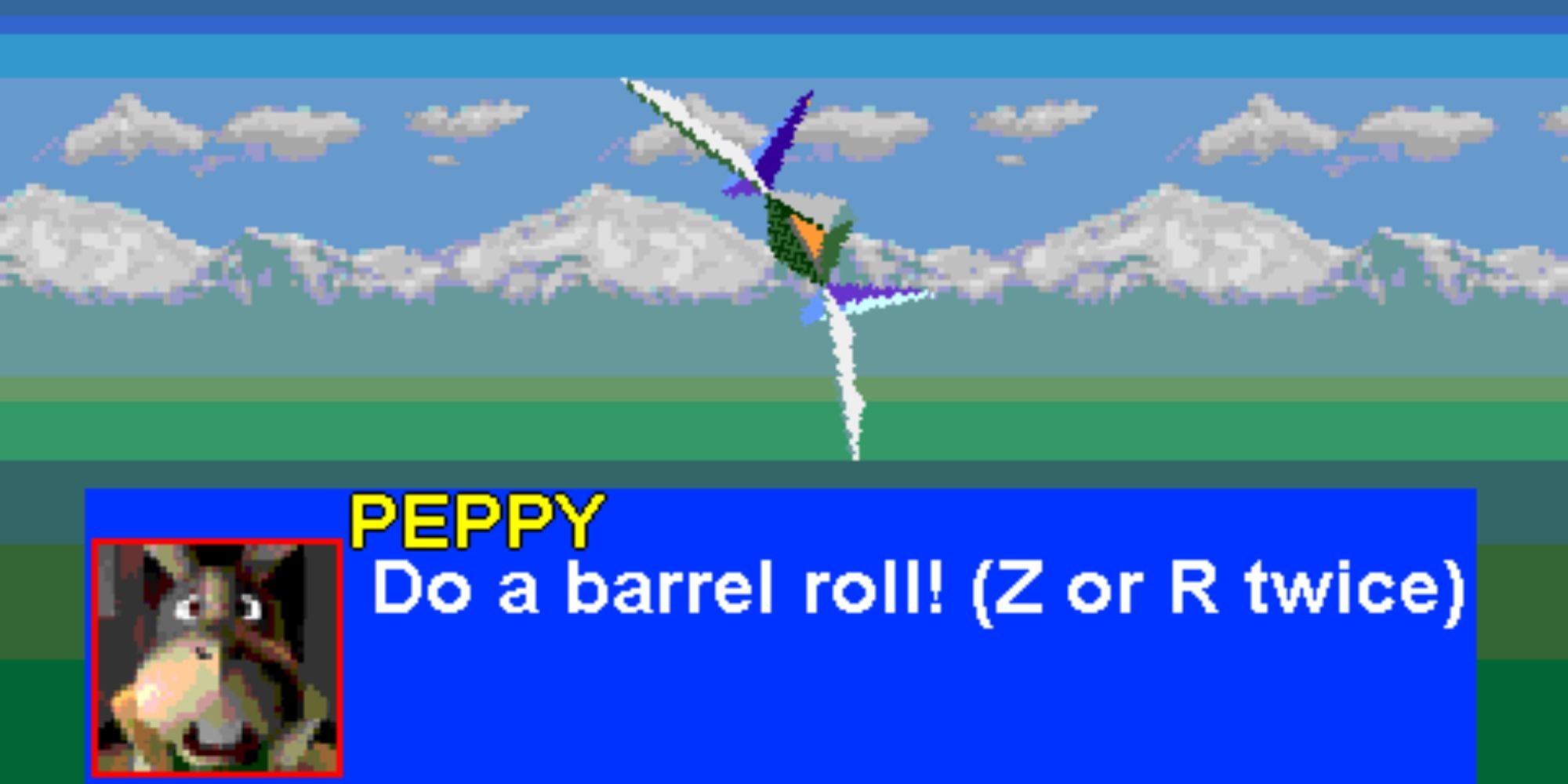 Do A Barrel Roll Star Fox 64