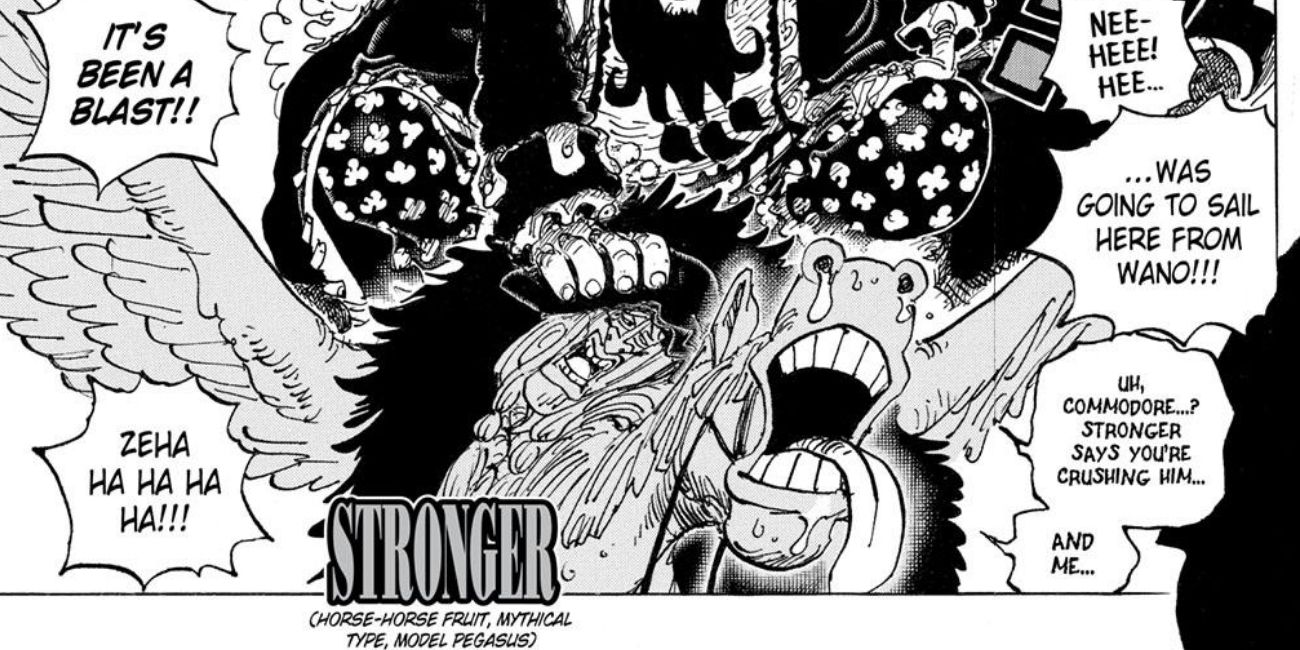 Doc Q and Stronger from One Piece